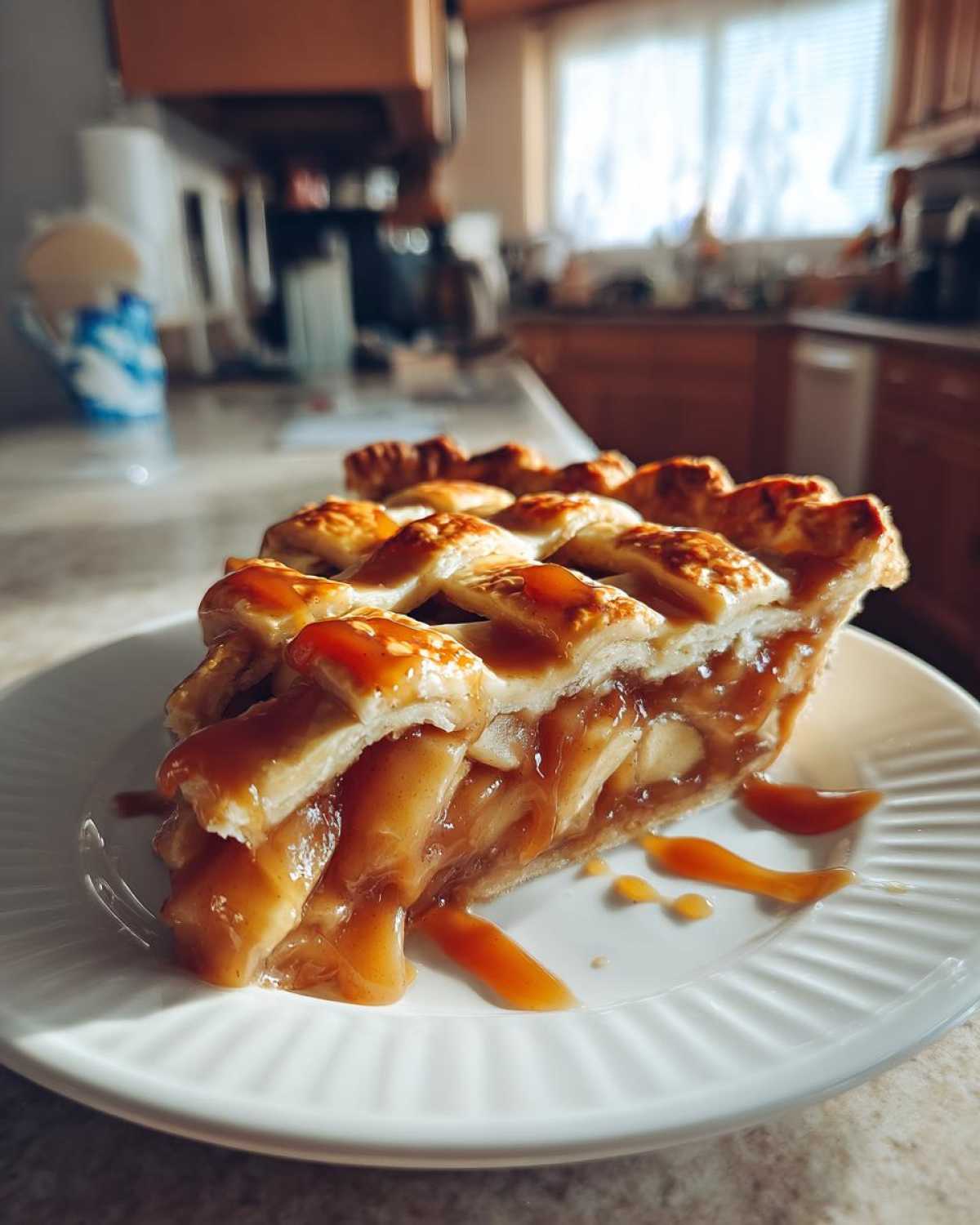 Salted Caramel Apple Pie - detail 1