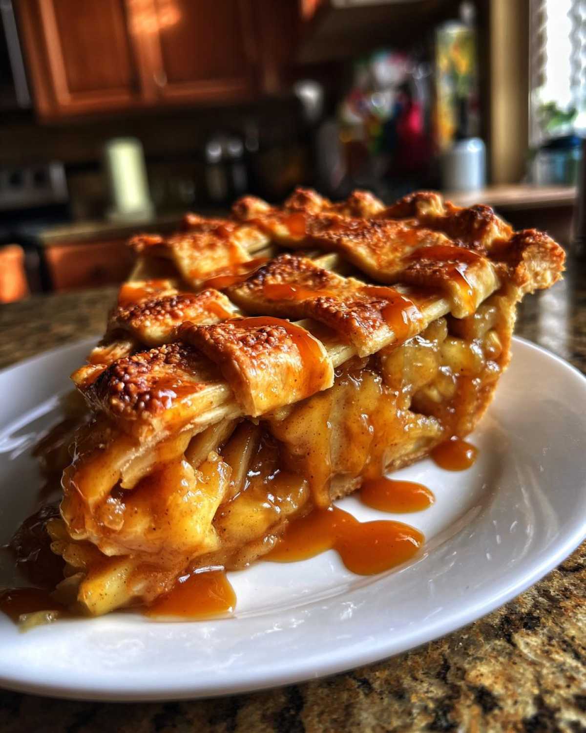 Salted Caramel Apple Pie - detail 3