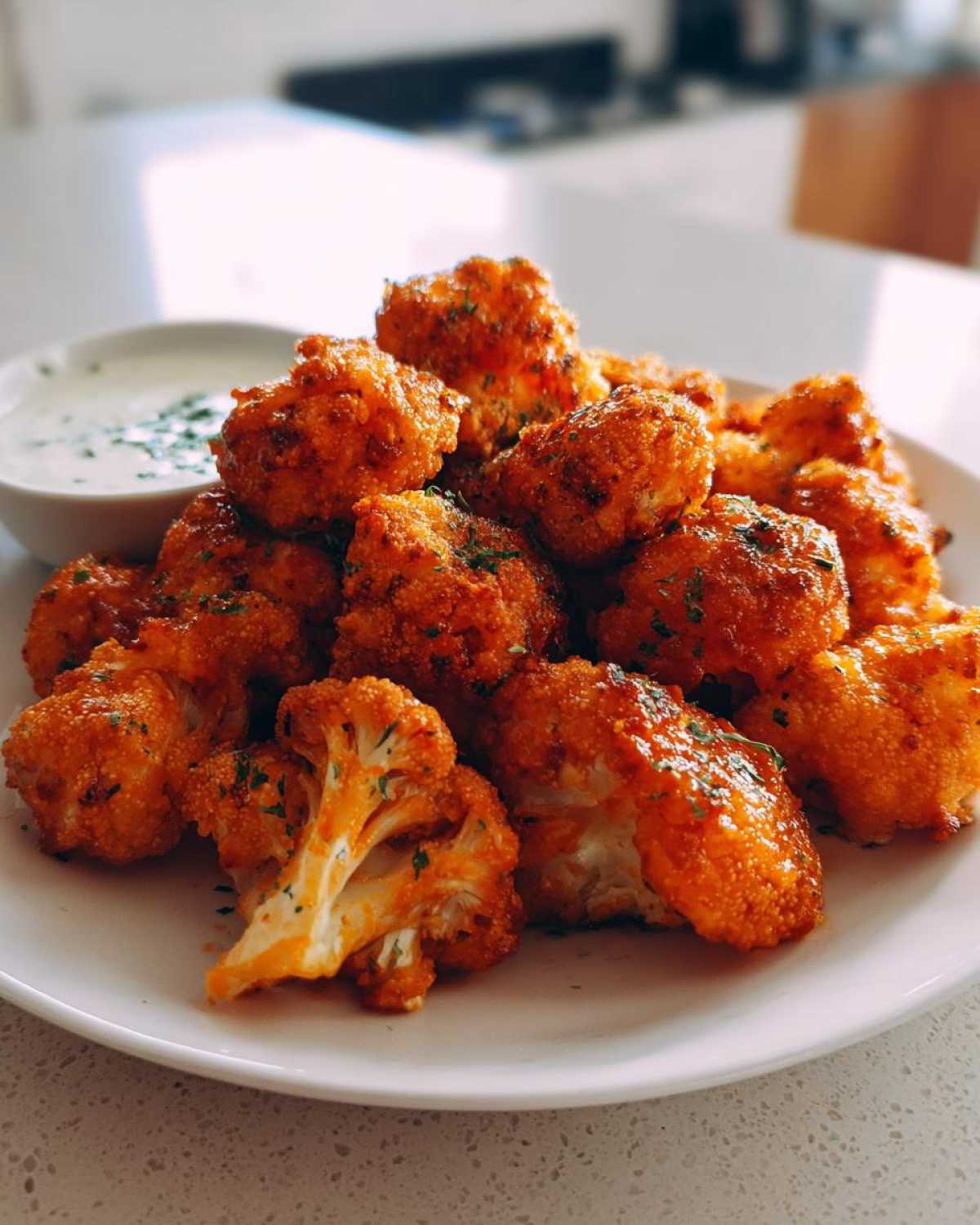 Spicy Buffalo Cauliflower Bites - detail 4