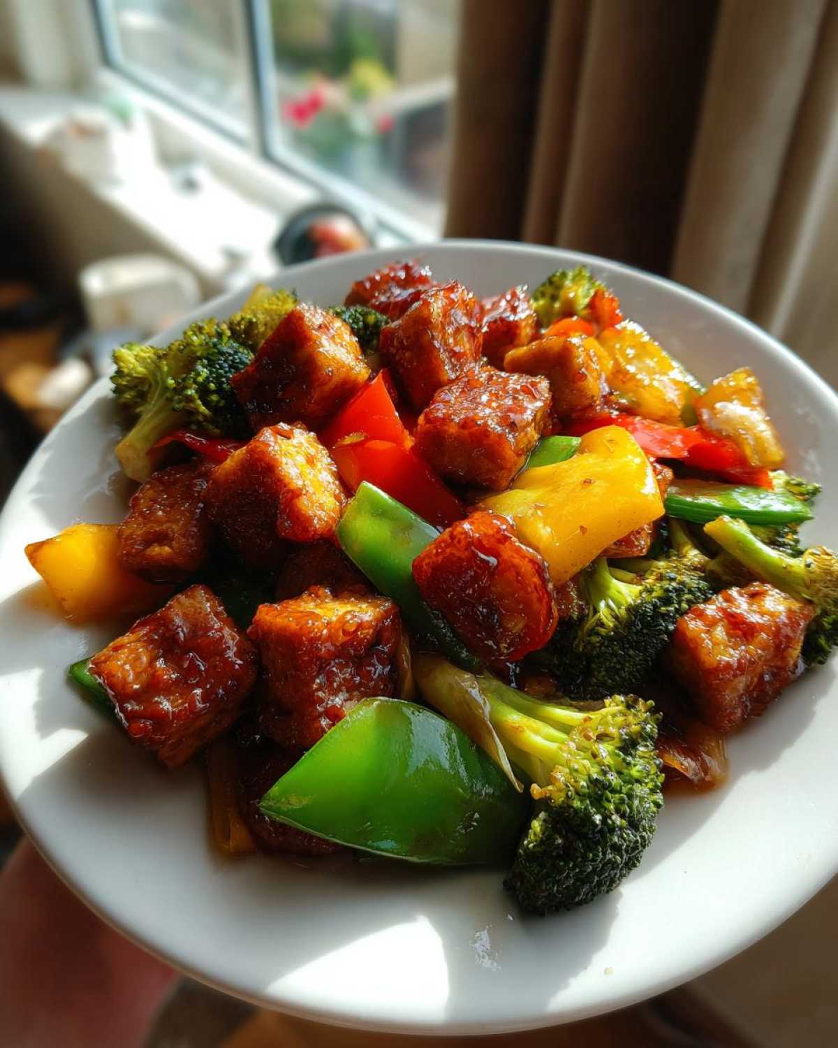 Tofu Stir-Fry with Teriyaki Sauce - detail 2