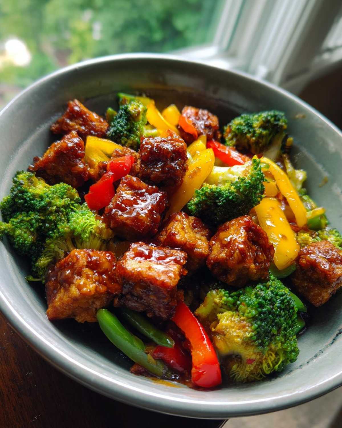 Tofu Stir-Fry with Teriyaki Sauce - detail 3