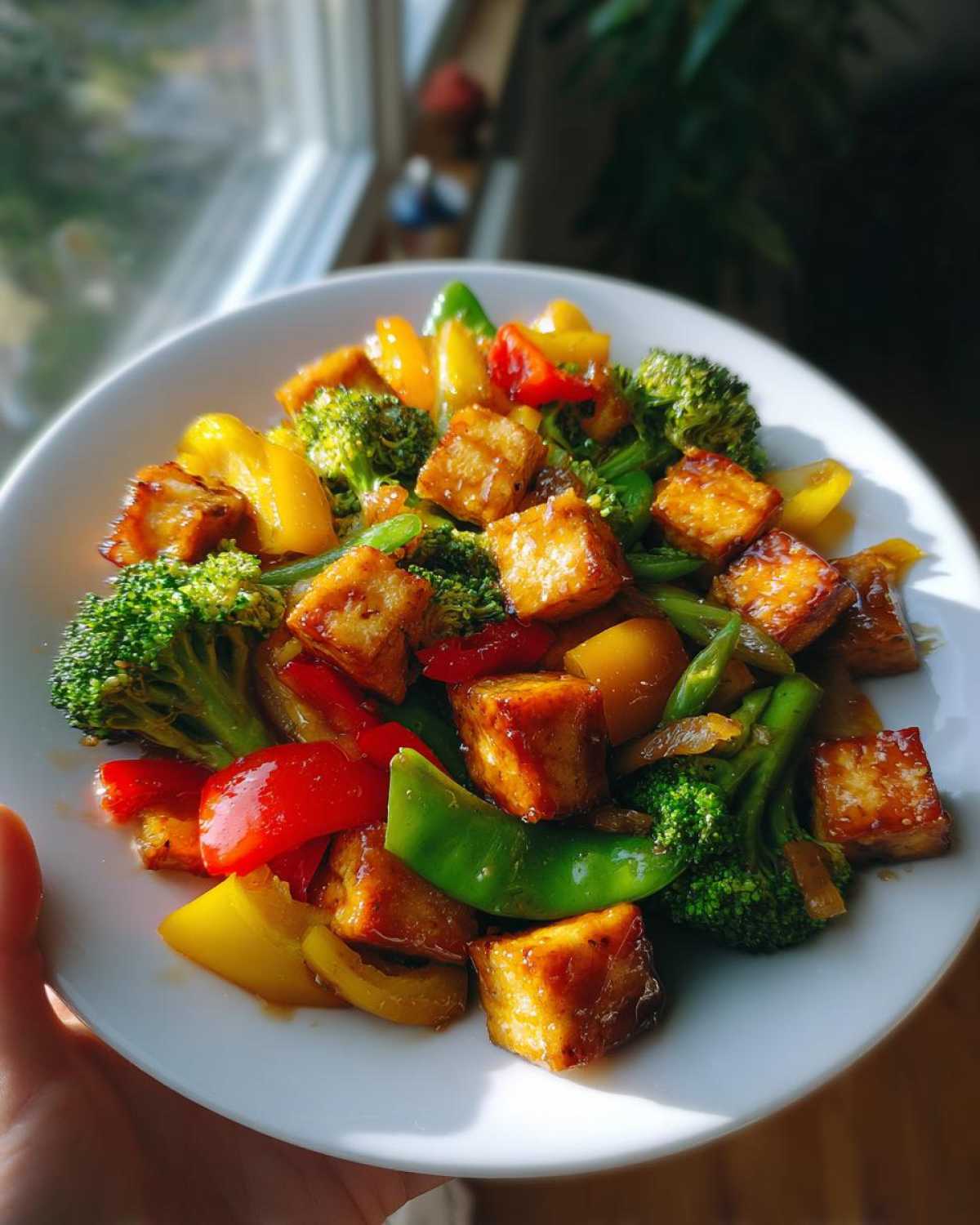 Tofu Stir-Fry with Teriyaki Sauce - detail 4