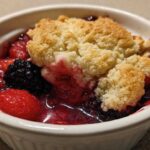 Triple Berry Cobbler