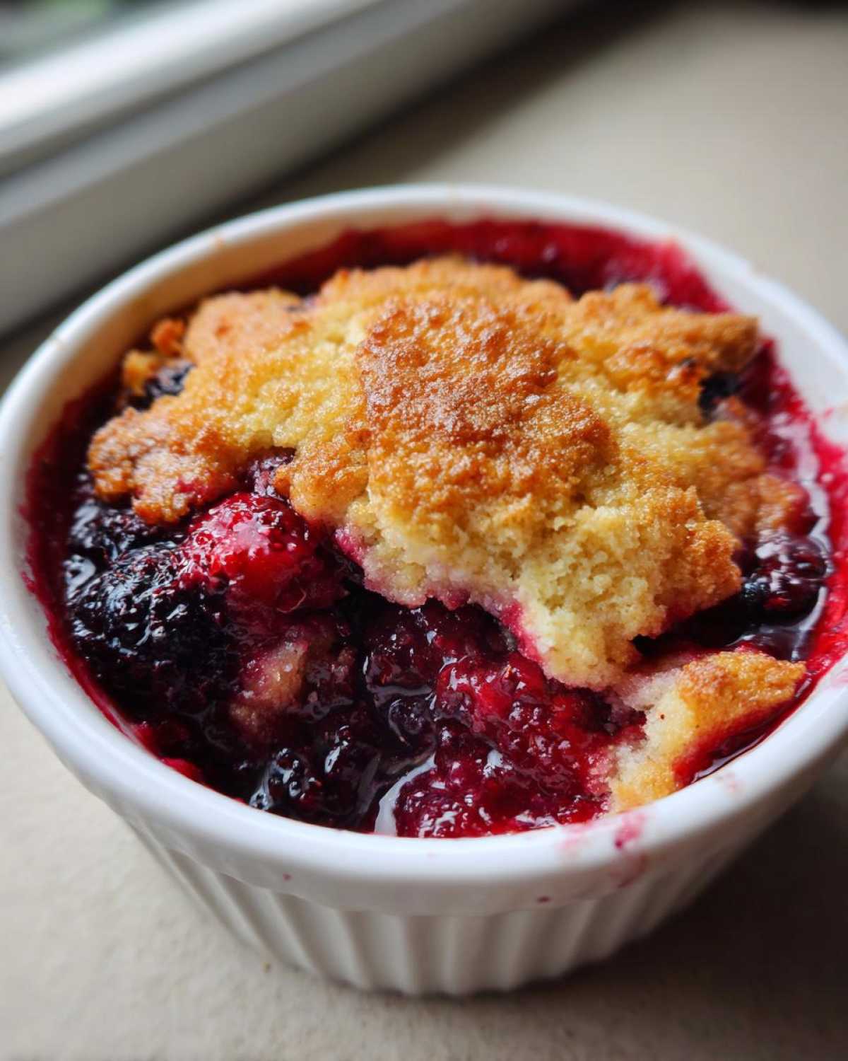 Triple Berry Cobbler - detail 4