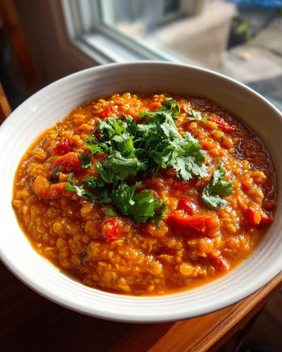 Vegetarian Lentil Curry - detail 3