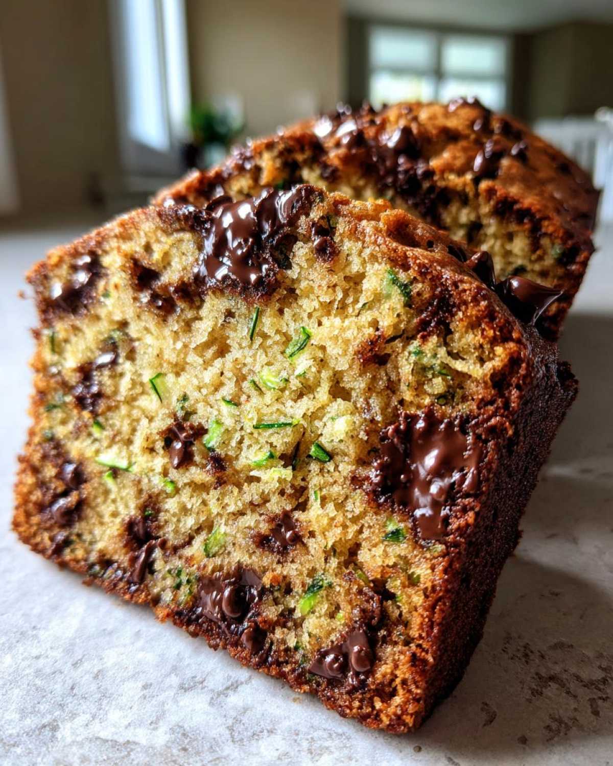 Absolute Moistest Chocolate Chip Zucchini Bread Secret - detail 3