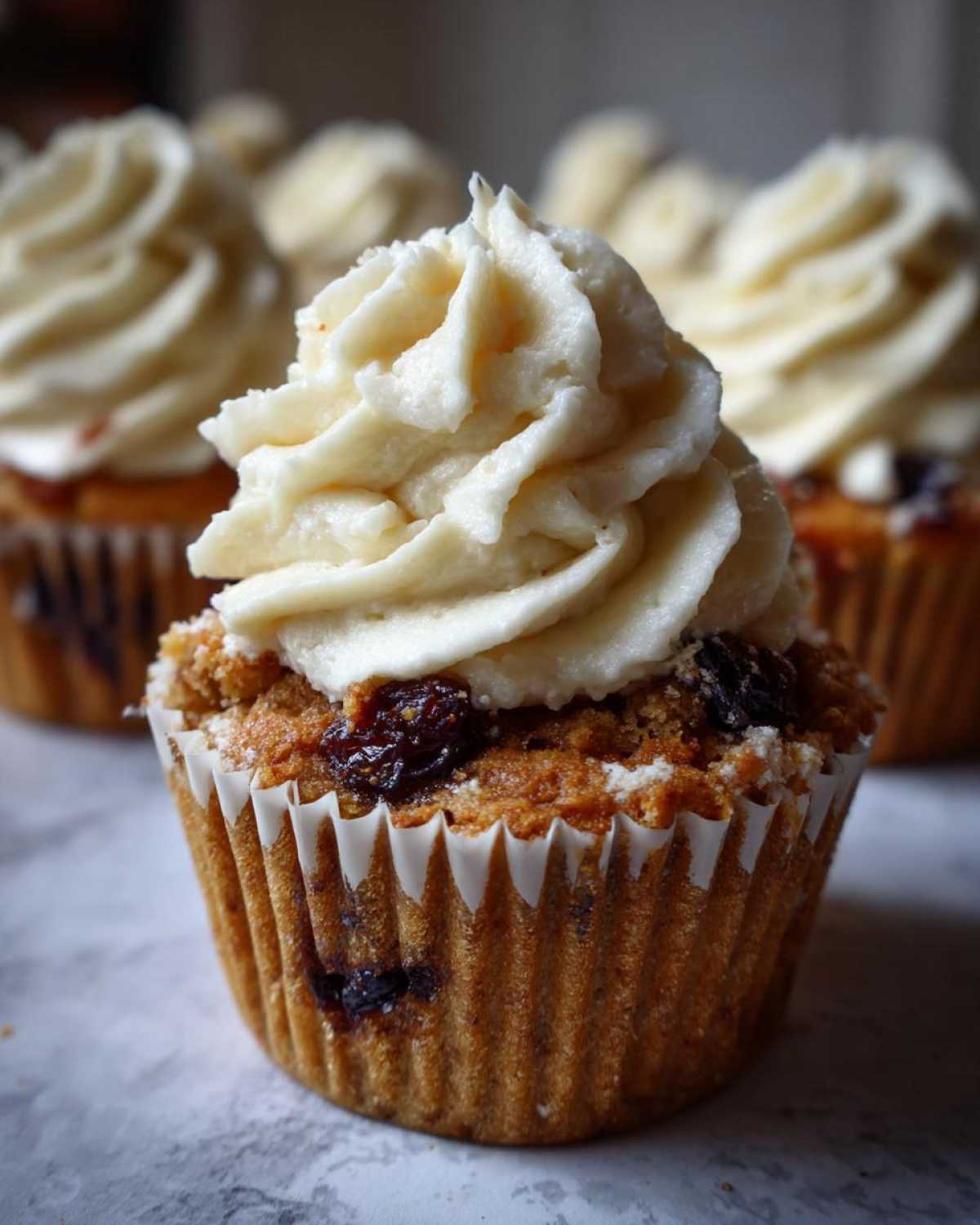 British Mince Pie Cupcakes - detail 1