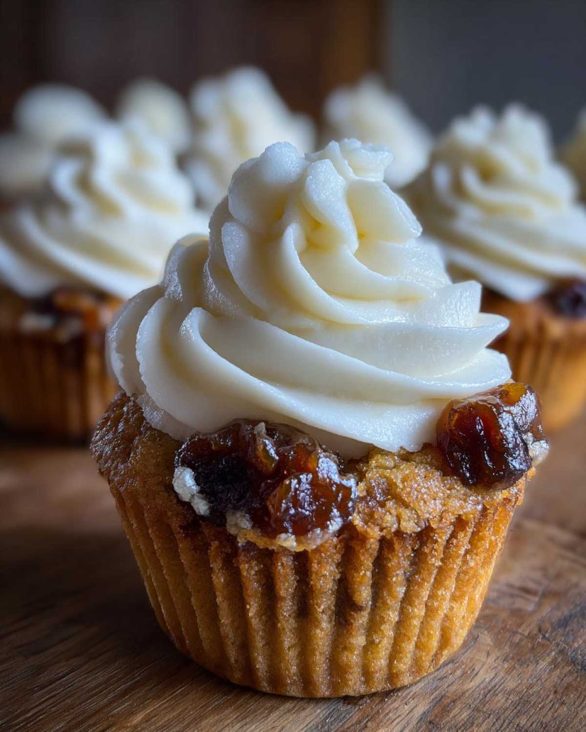 British Mince Pie Cupcakes - detail 2
