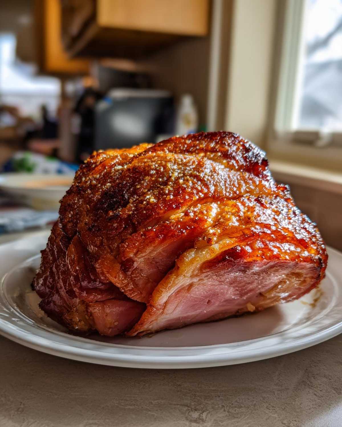 Brown Sugar Glazed Spiral Ham - detail 4