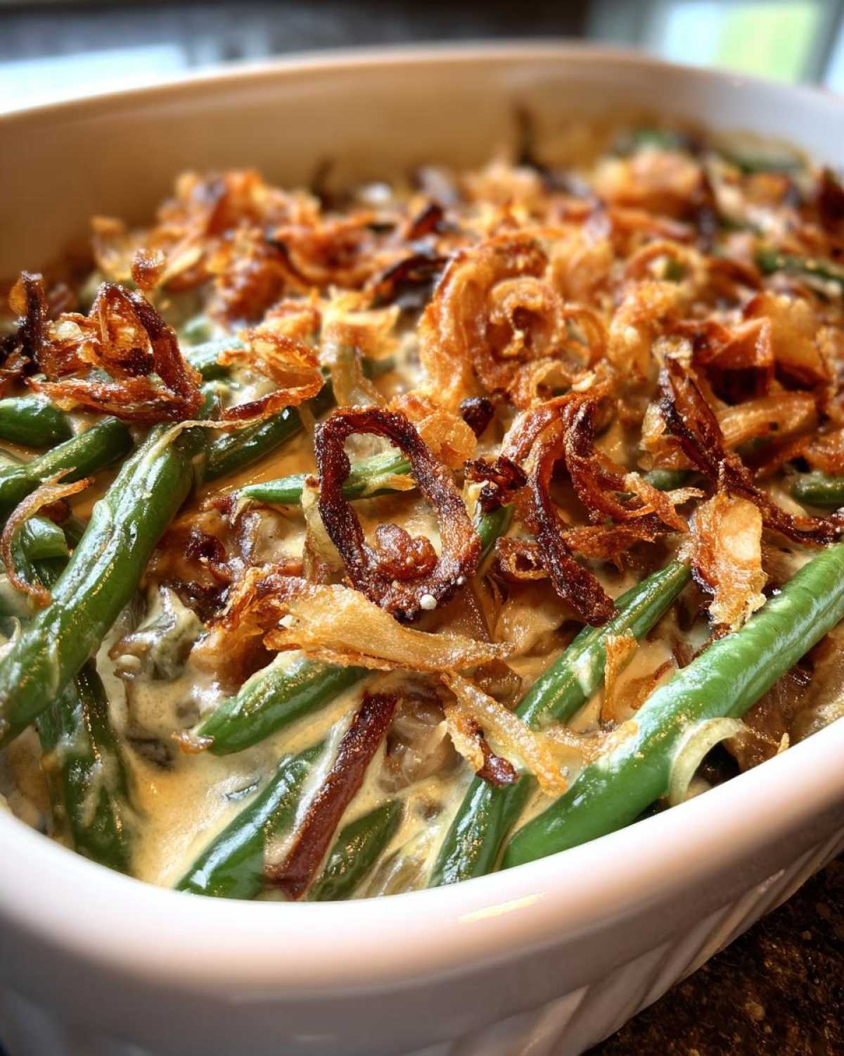 Caramelized Onion Green Bean Casserole - detail 1