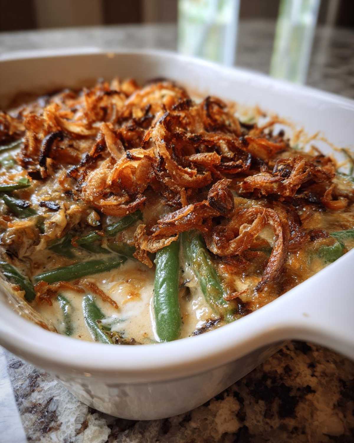 Caramelized Onion Green Bean Casserole - detail 4
