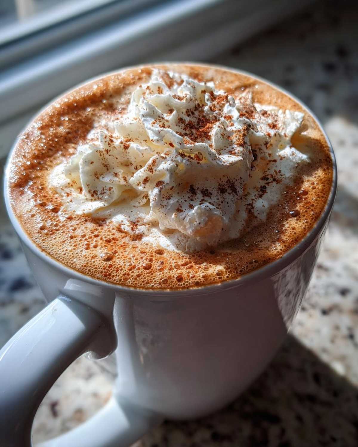 Chai Spiced Eggnog Latte - detail 1