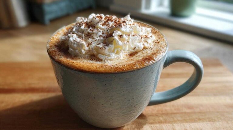 Chai Spiced Eggnog Latte