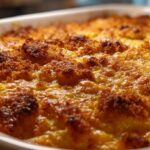 Cheesy squash casserole