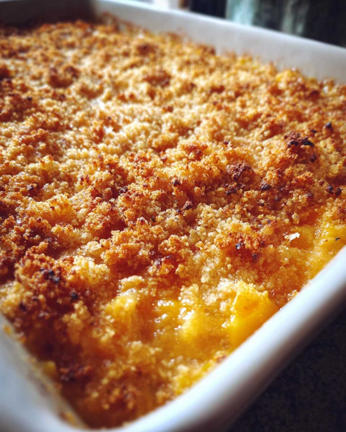 Cheesy squash casserole - detail 4