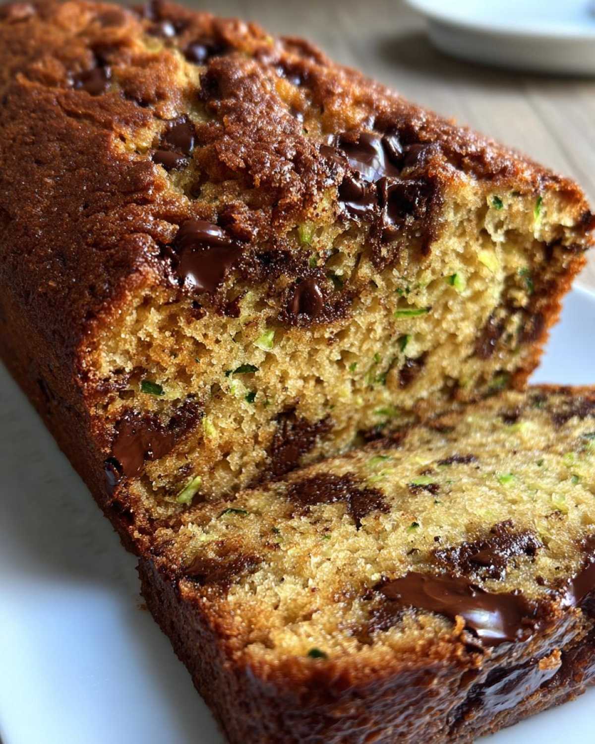 Chocolate Chip Zucchini Bread - detail 2