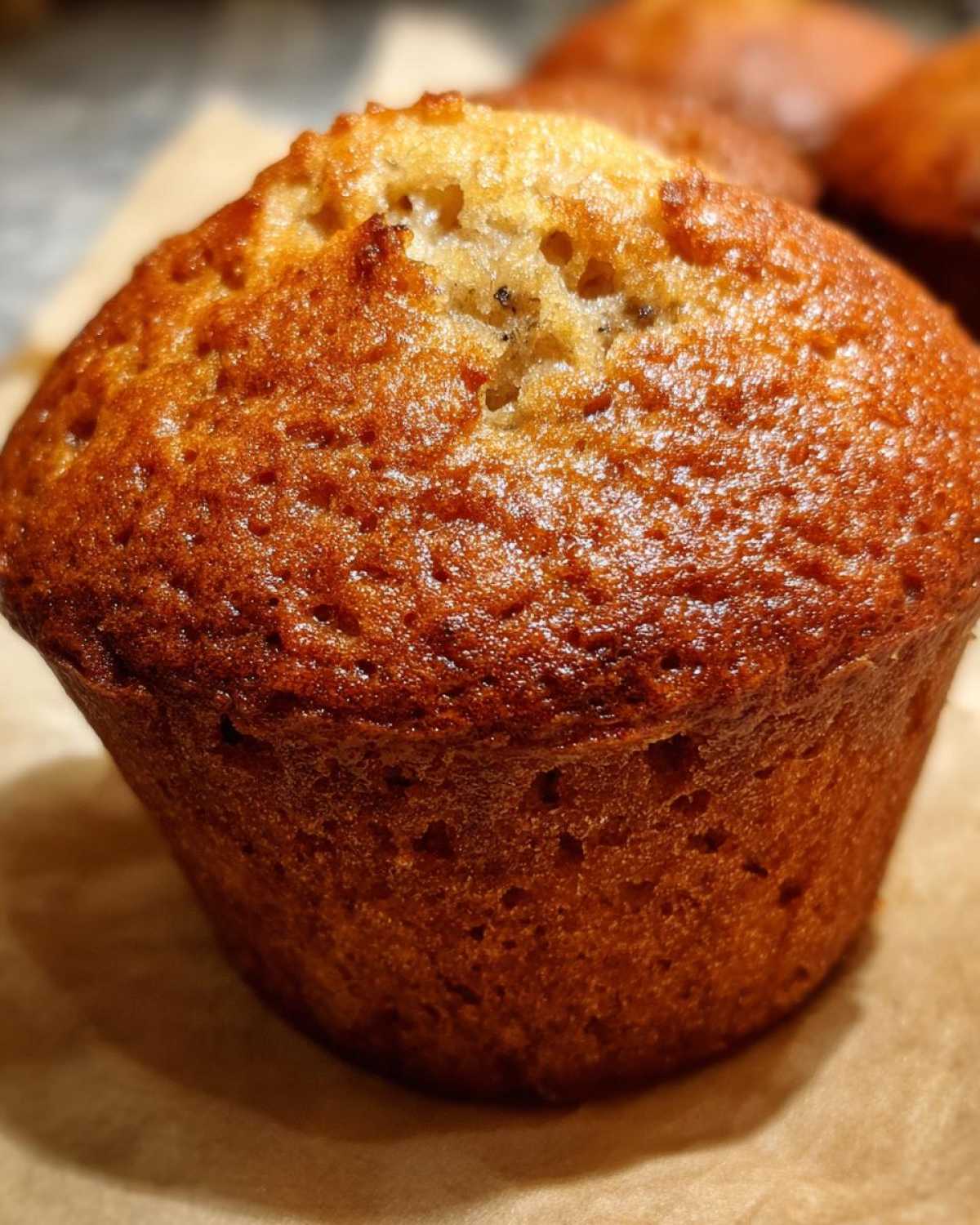Classic banana muffins - detail 4