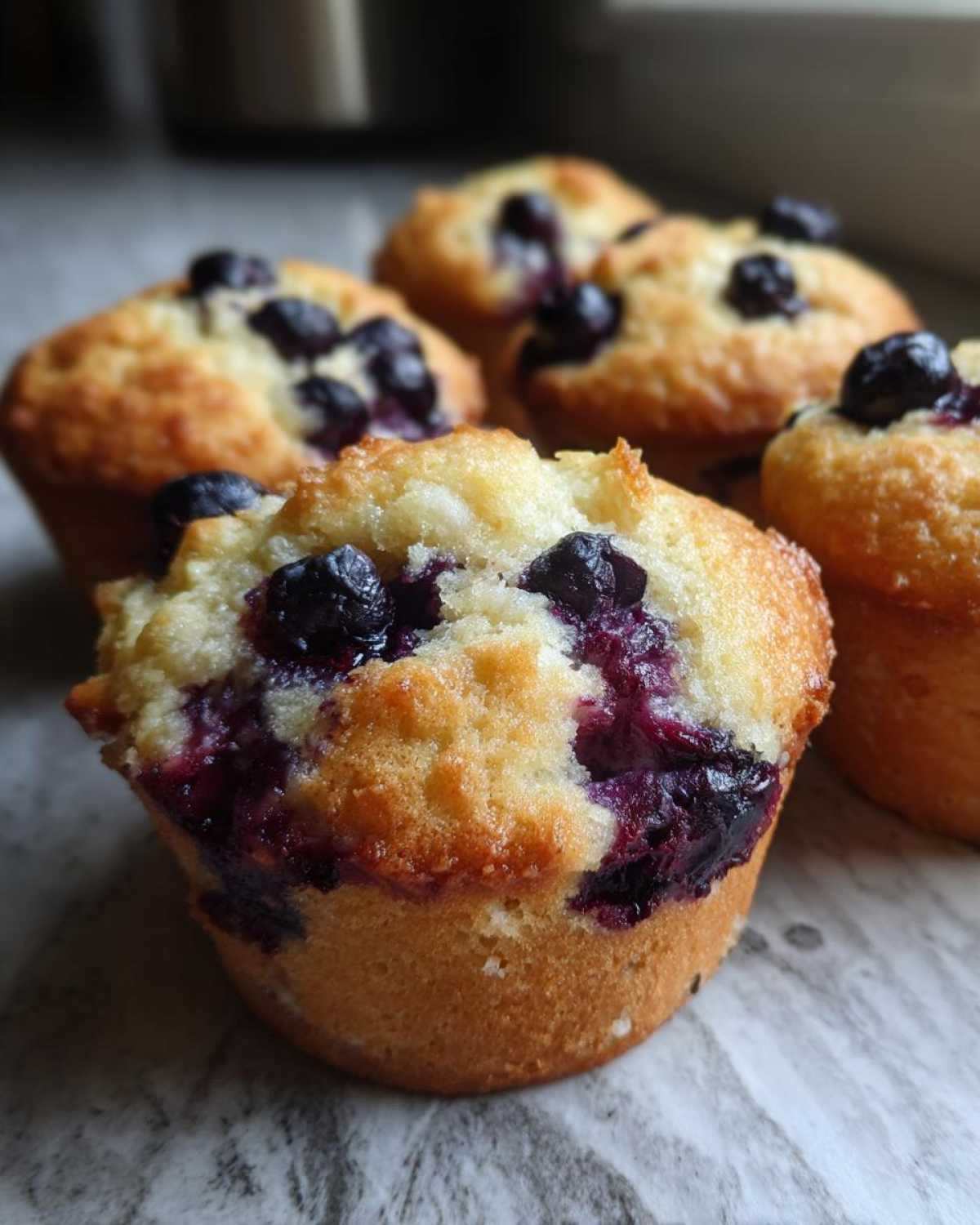Classic blueberry muffins - detail 3