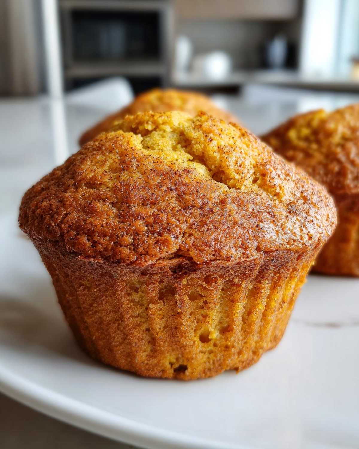 Classic pumpkin muffins - detail 4
