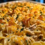 Classic tuna noodle casserole