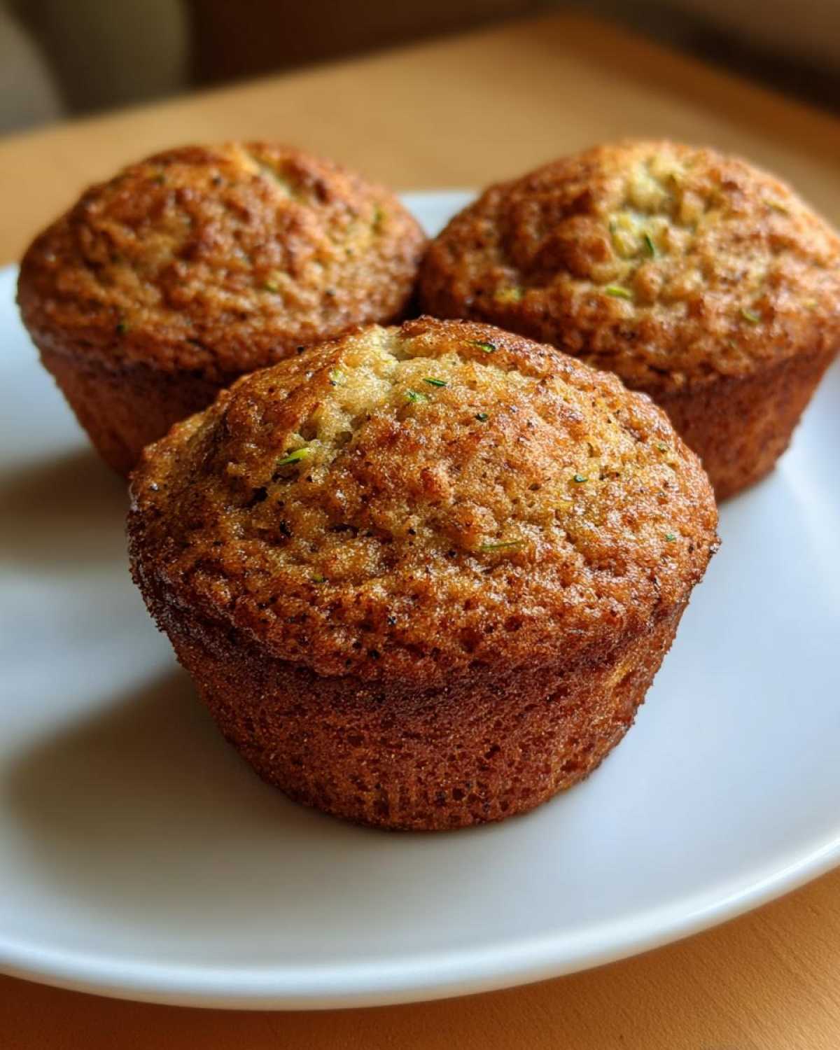 Classic zucchini muffins - detail 3