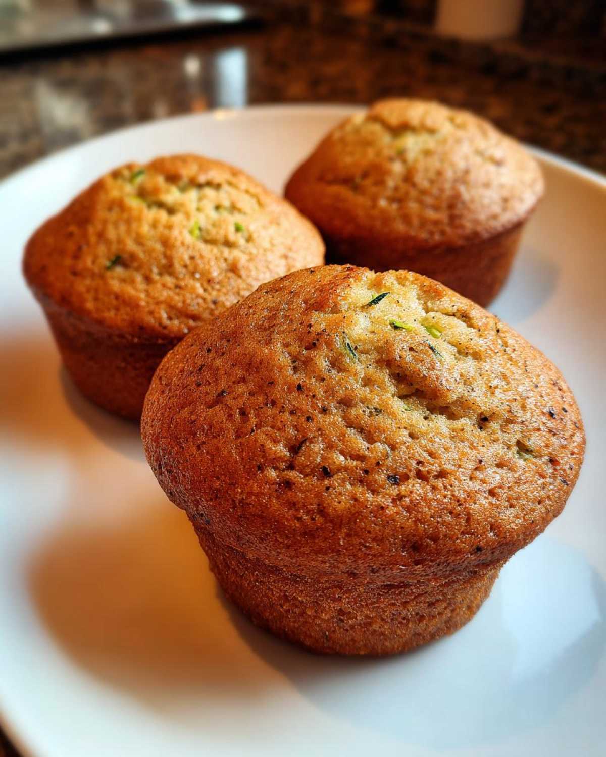 Classic zucchini muffins - detail 4