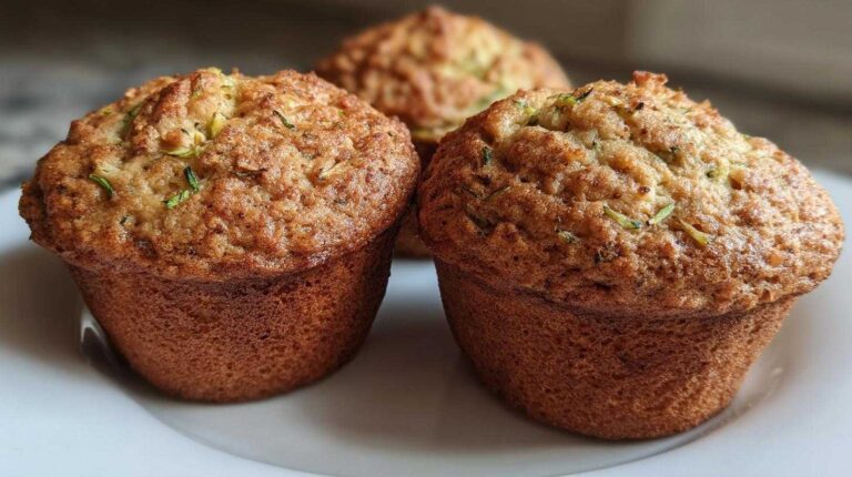 Classic zucchini muffins
