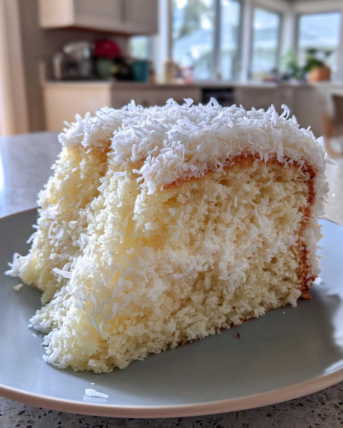 Coconut Snowball Cake - detail 1