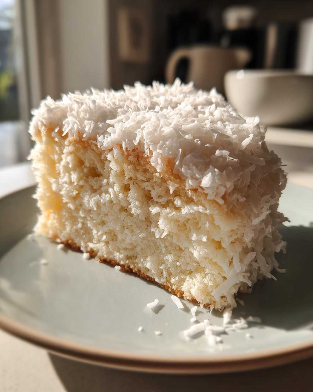 Coconut Snowball Cake - detail 2