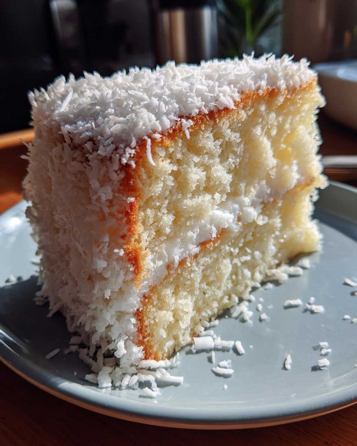 Coconut Snowball Cake - detail 3