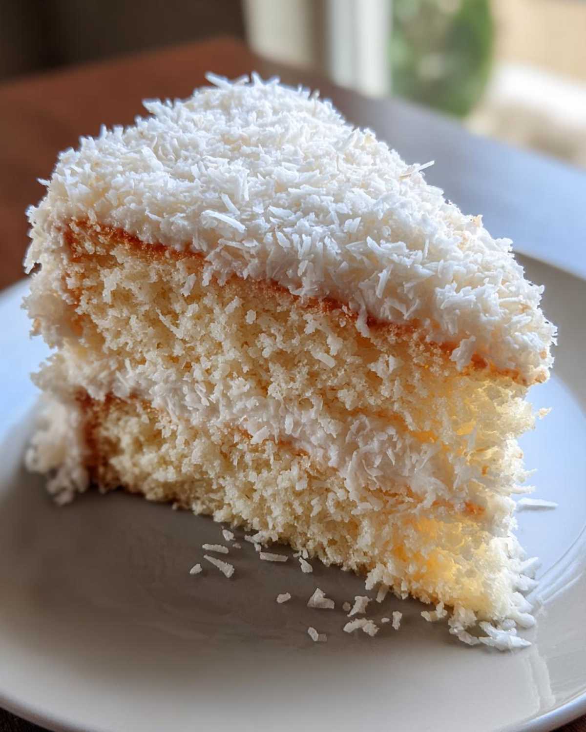Coconut Snowball Cake - detail 4