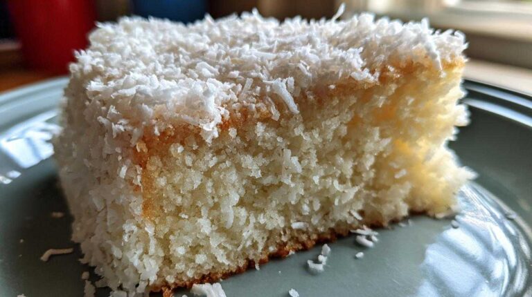 Coconut Snowball Cake