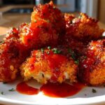 Crispy Cauliflower Buffalo Bites