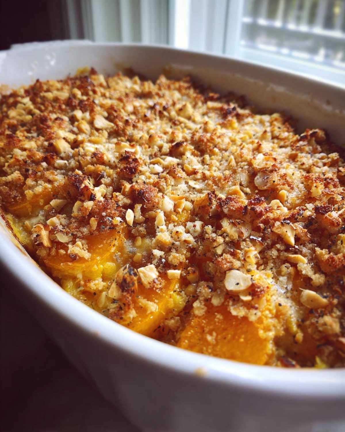 Crunchy topping squash casserole - detail 3