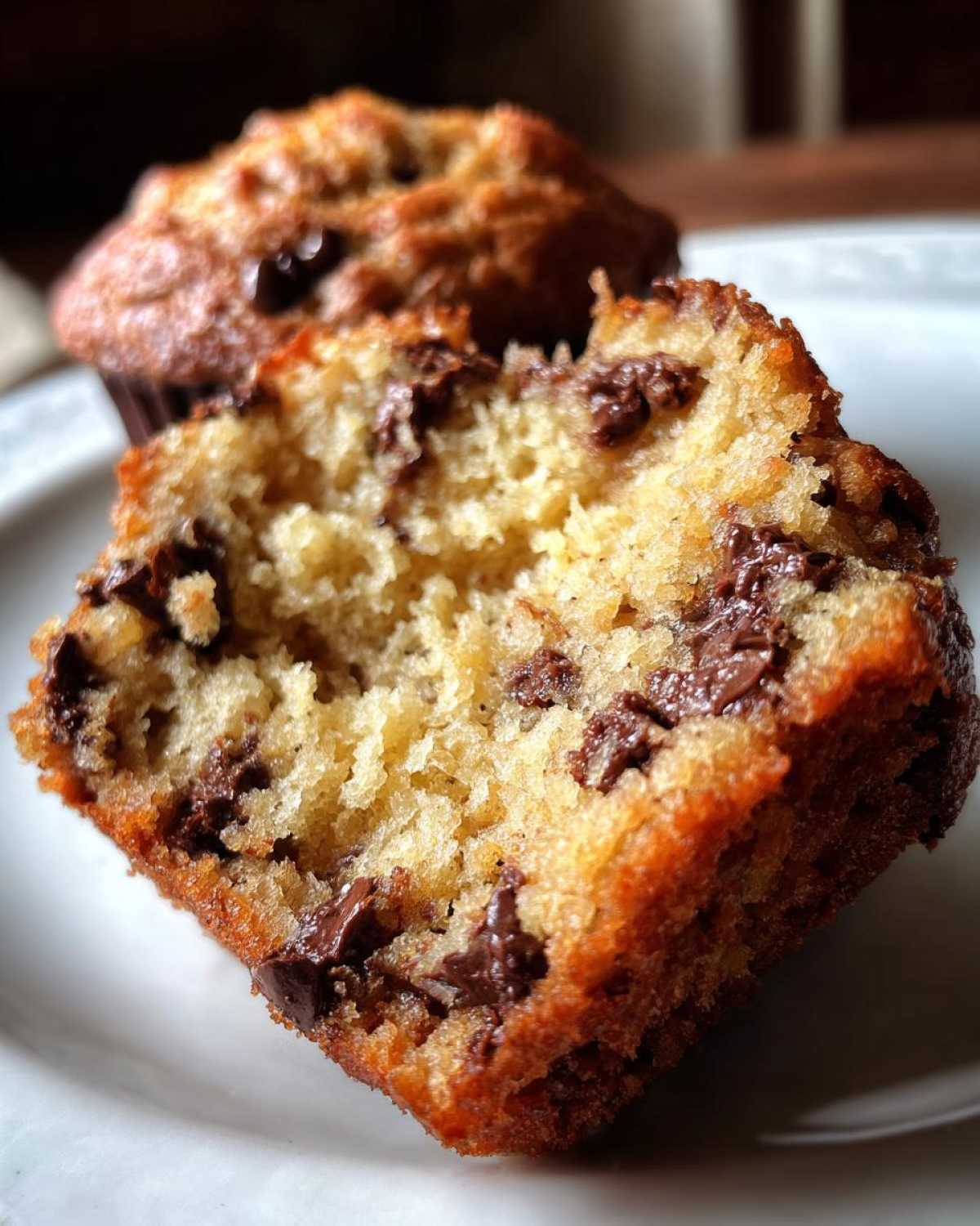 Gluten-free chocolate chip muffins - detail 4