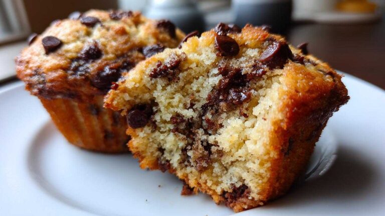 Gluten-free chocolate chip muffins