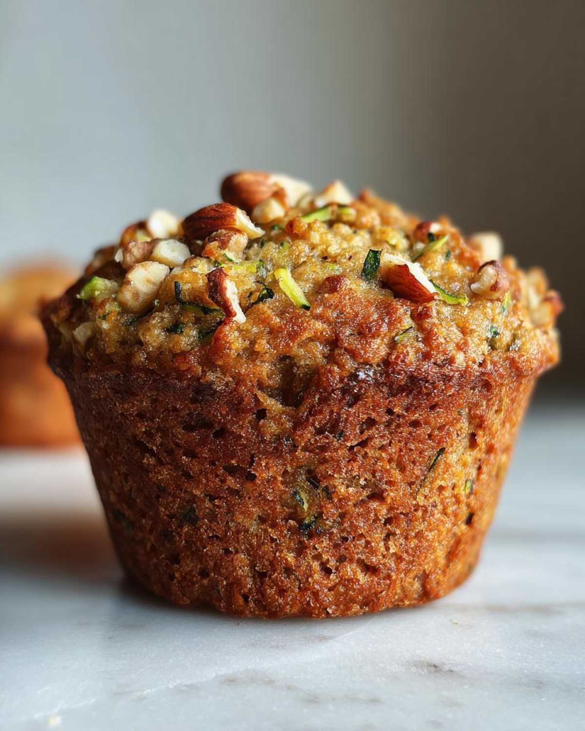 Gluten-free zucchini muffins - detail 1