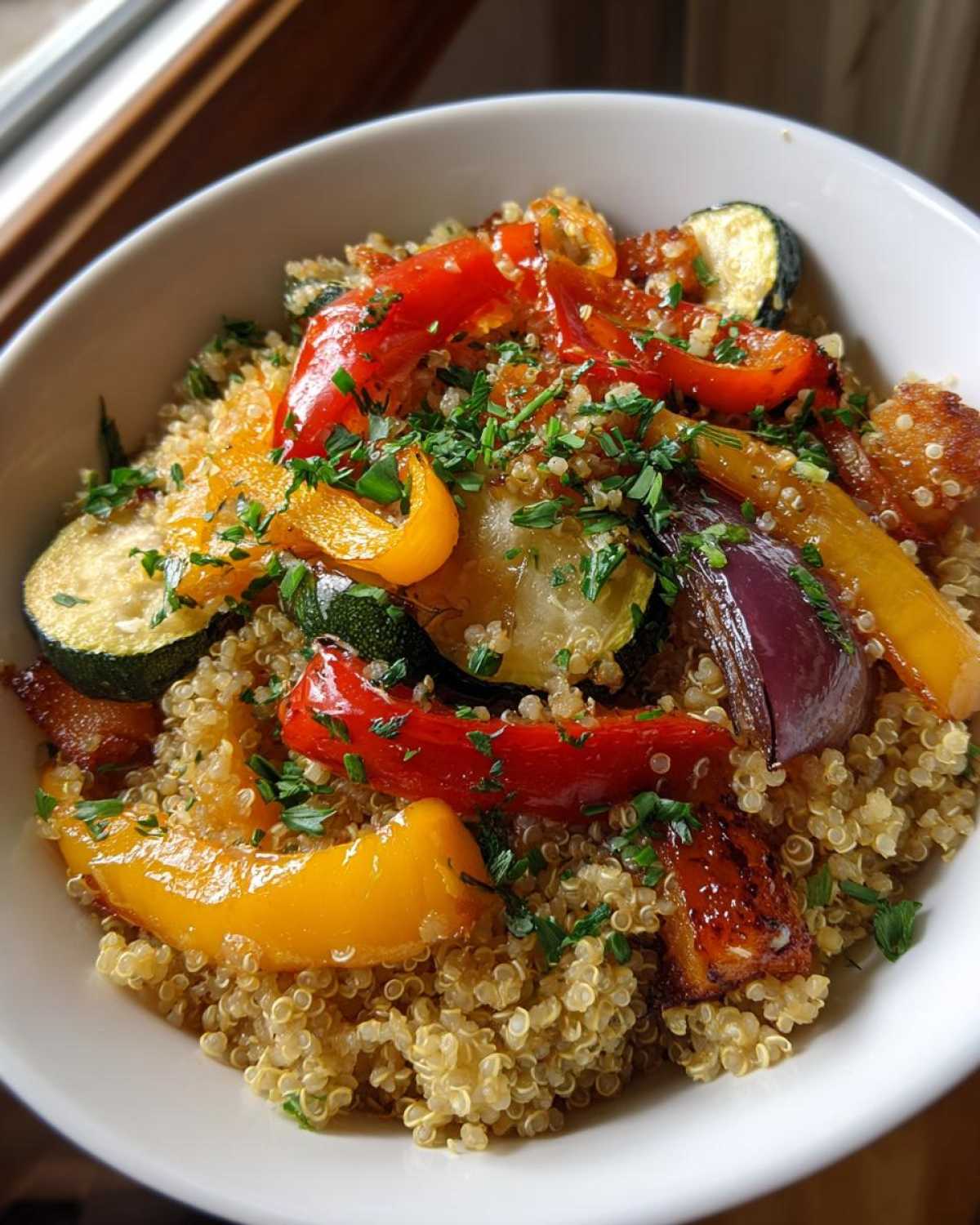 Herbed Quinoa with Roasted Vegetables - detail 4