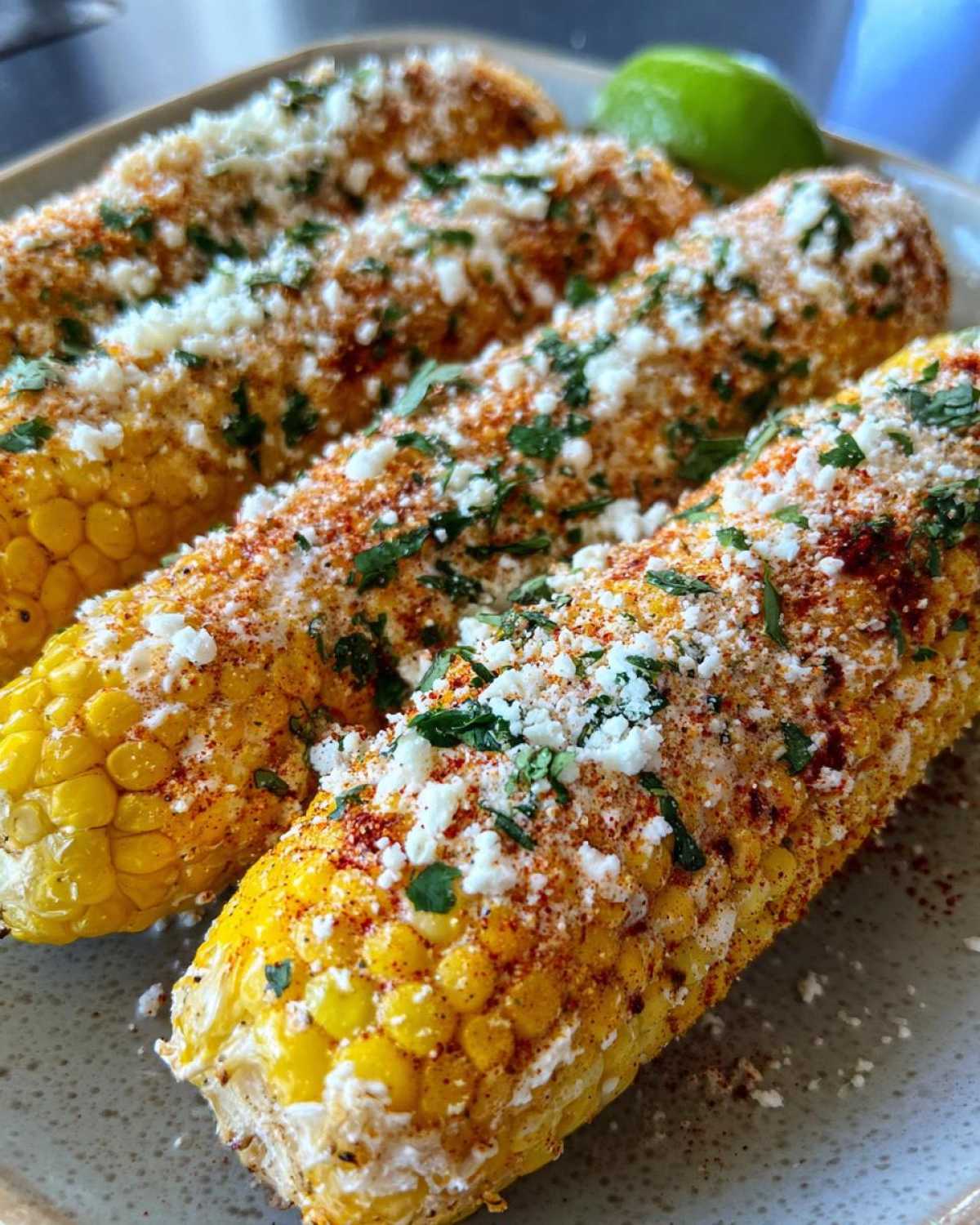 Instant Pot Mexican street corn - detail 1