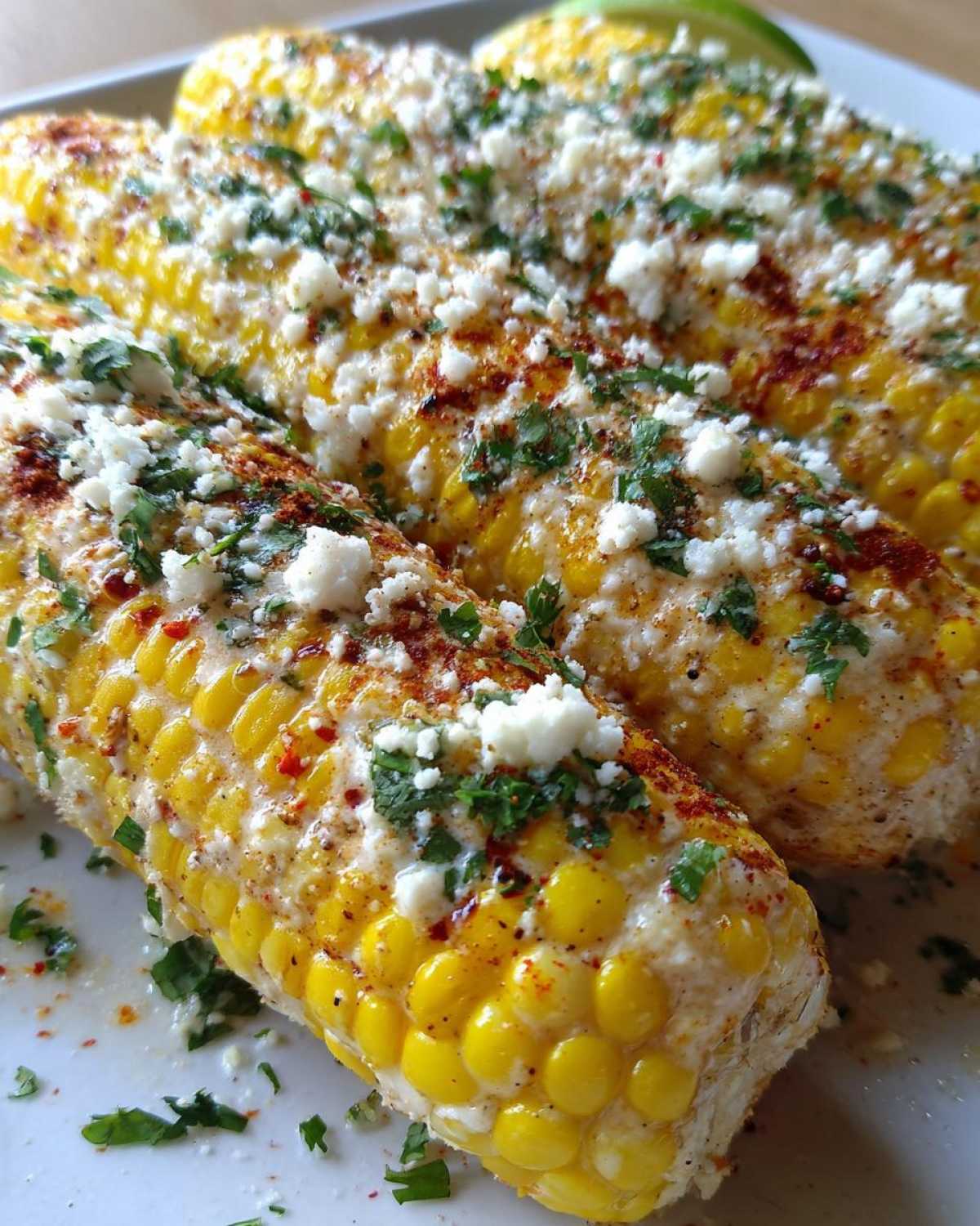 Instant Pot Mexican street corn - detail 2