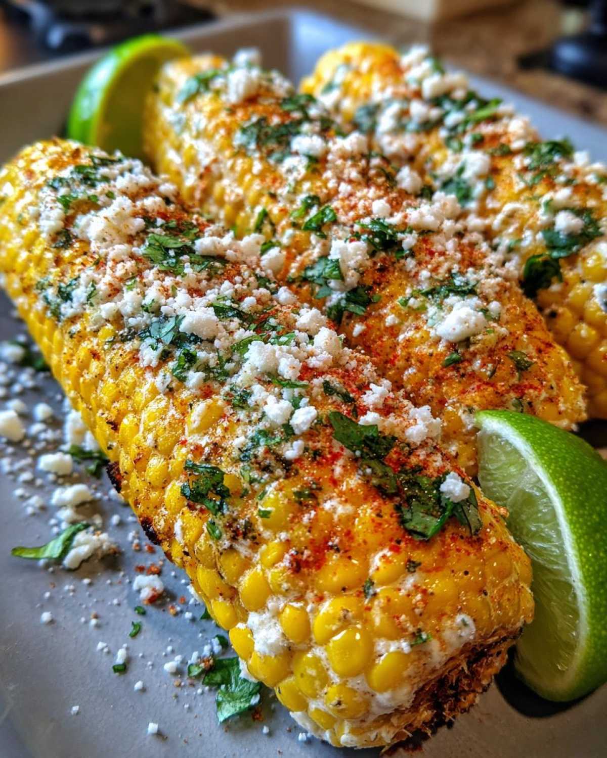 Instant Pot Mexican street corn - detail 3
