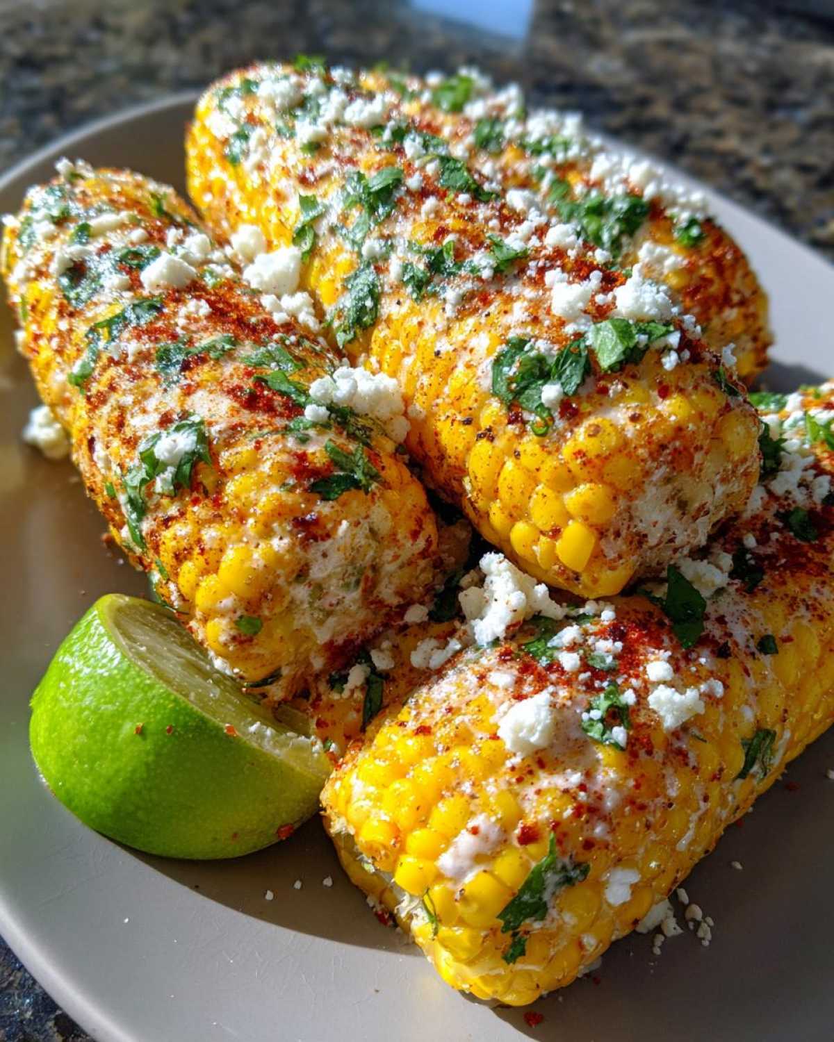 Instant Pot Mexican street corn - detail 4