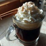 Irish Coffee with Cinnamon Stick