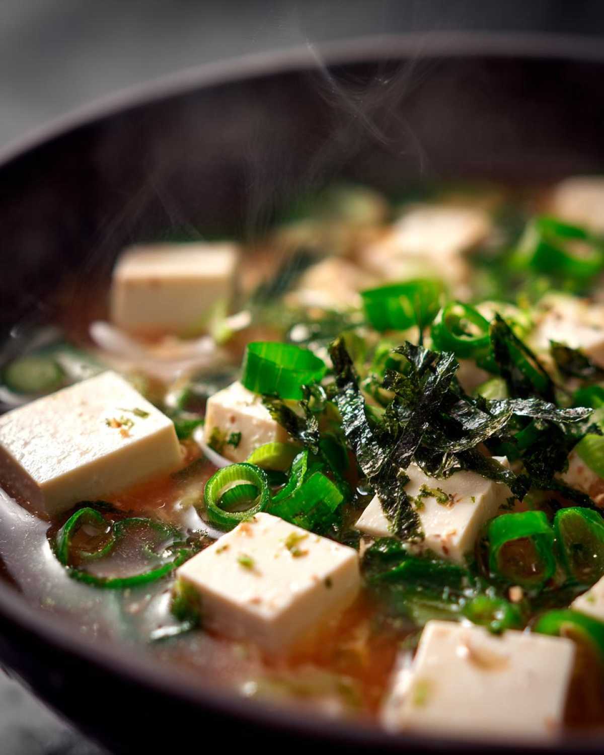 Japanese Miso Ginger Soup - detail 3