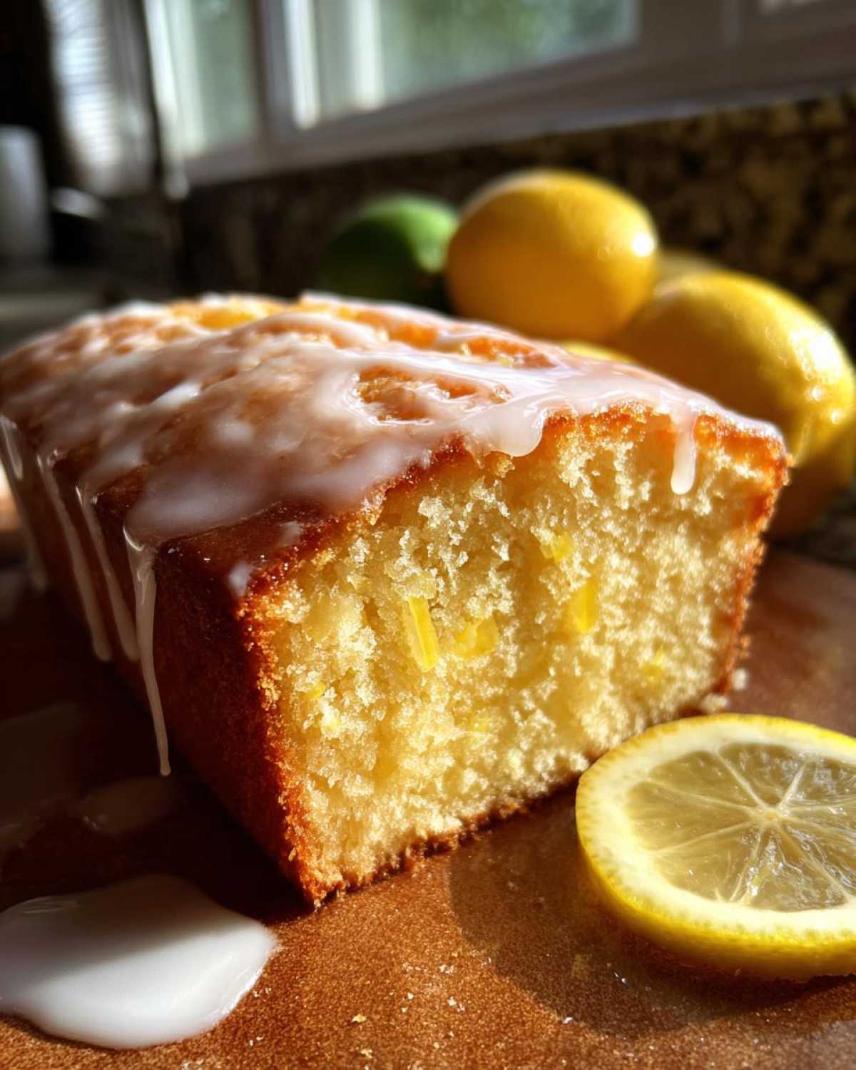 Lemon Limoncello Pound Cake - detail 1