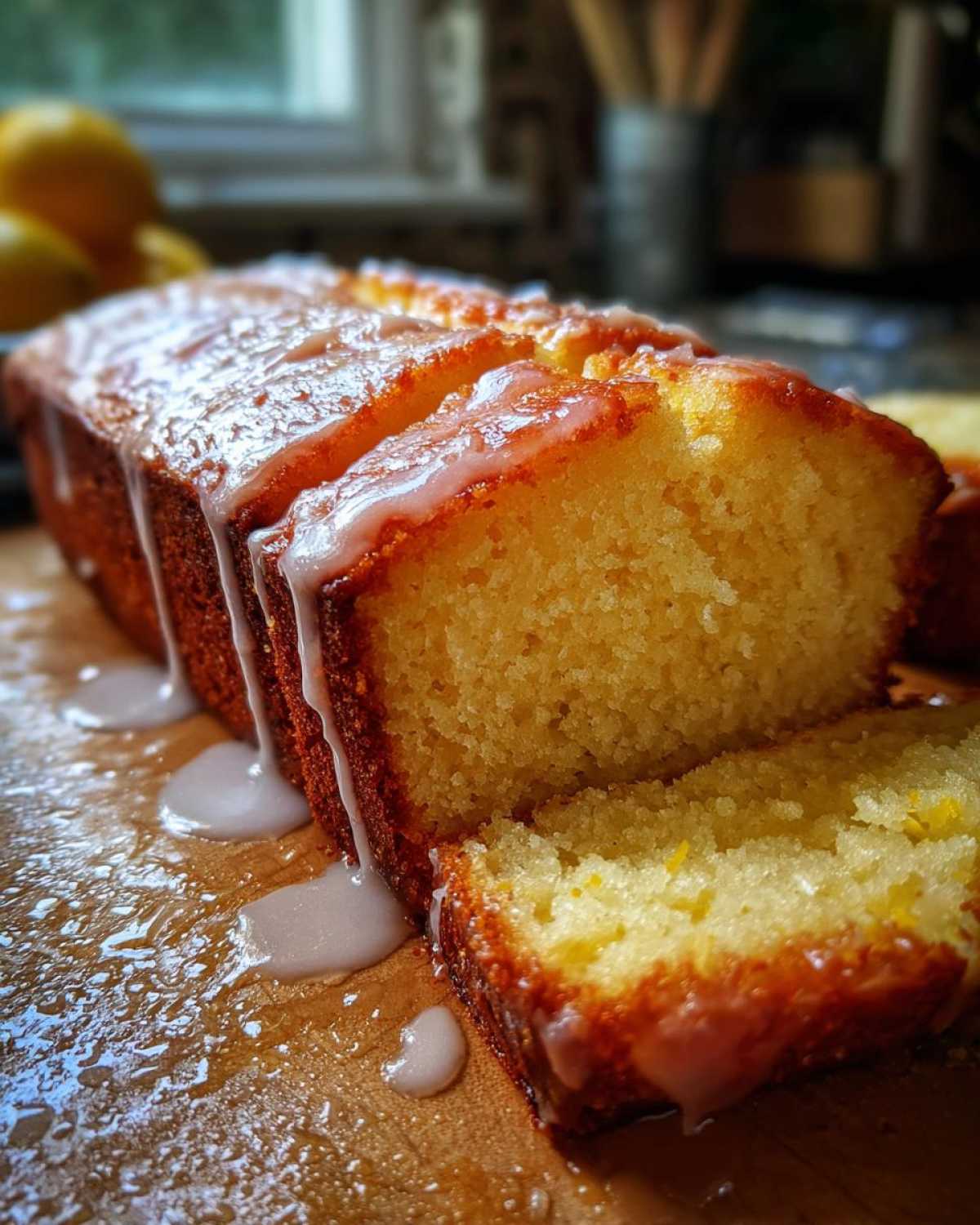 Lemon Limoncello Pound Cake - detail 2