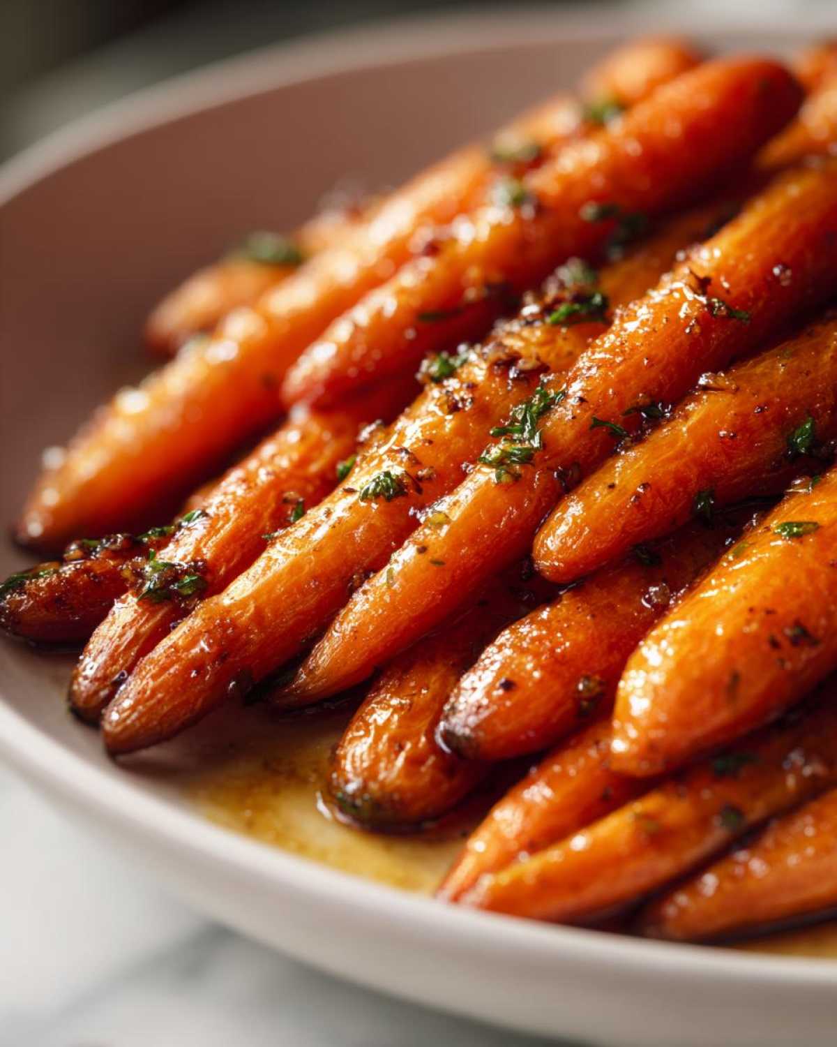 Maple Dijon Glazed Carrots - detail 4