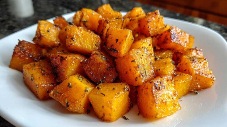 Maple Roasted Butternut Squash