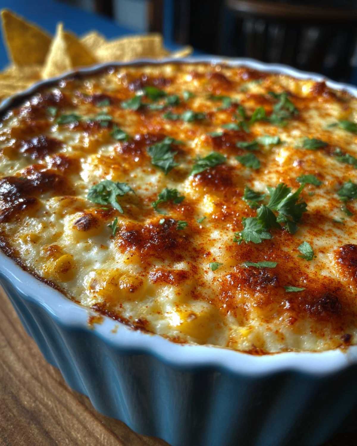 Mexican street corn dip - detail 2