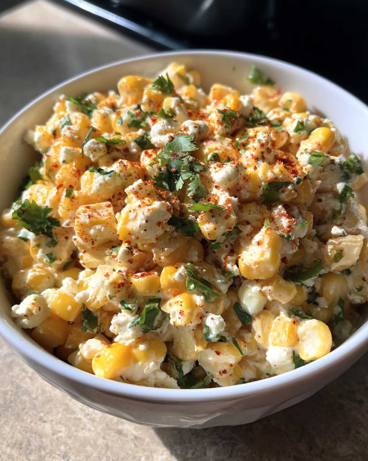 Mexican street corn salad - detail 3